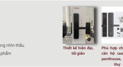 KHOÁ THÔNG MINH BOSCH ID 40P EU GRAY/GOLD